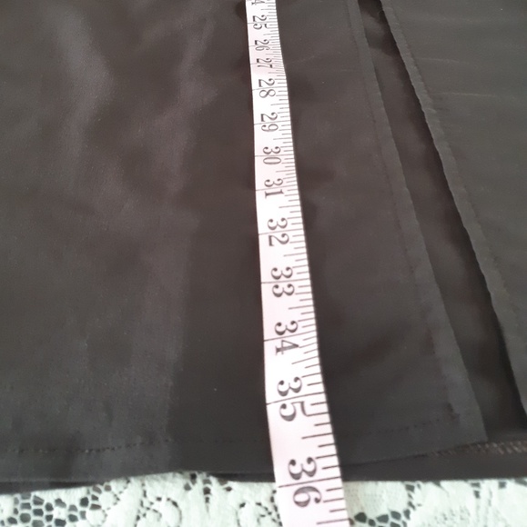 Andrea Quinn Long Brown Skirt Size 9 - Picture 6 of 7